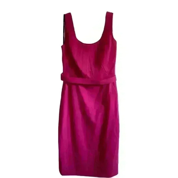 VERSACE PINK SLEEVELESS ZIP UP BACK FULLY LINED DRESS SIZE SMALL - Picture 3 of 16